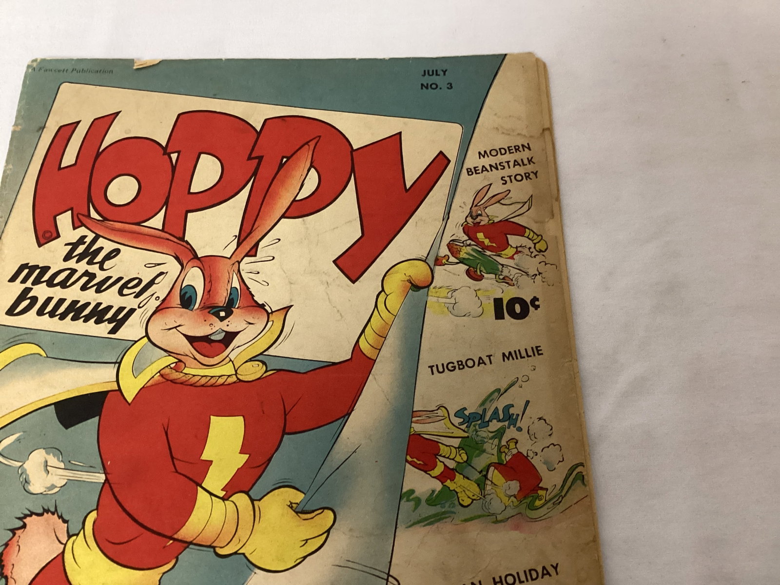 Hoppy the Marvel Bunny 3 Fawcett Comic Book - 3