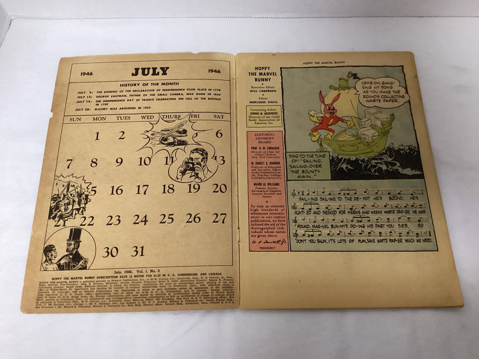 Hoppy the Marvel Bunny 3 Fawcett Comic Book - 6