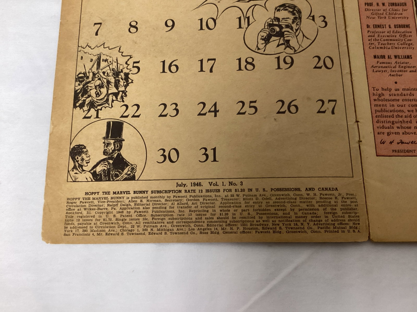 Hoppy the Marvel Bunny 3 Fawcett Comic Book - 7