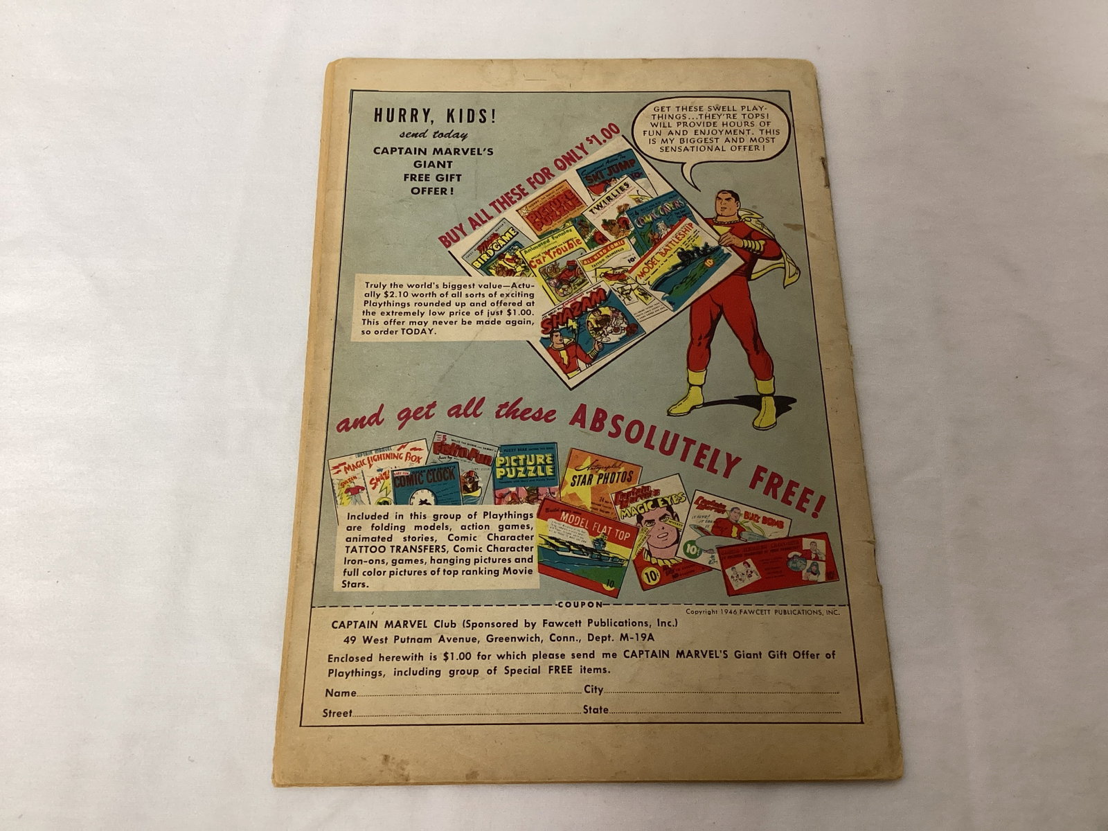 Hoppy the Marvel Bunny 3 Fawcett Comic Book - 8