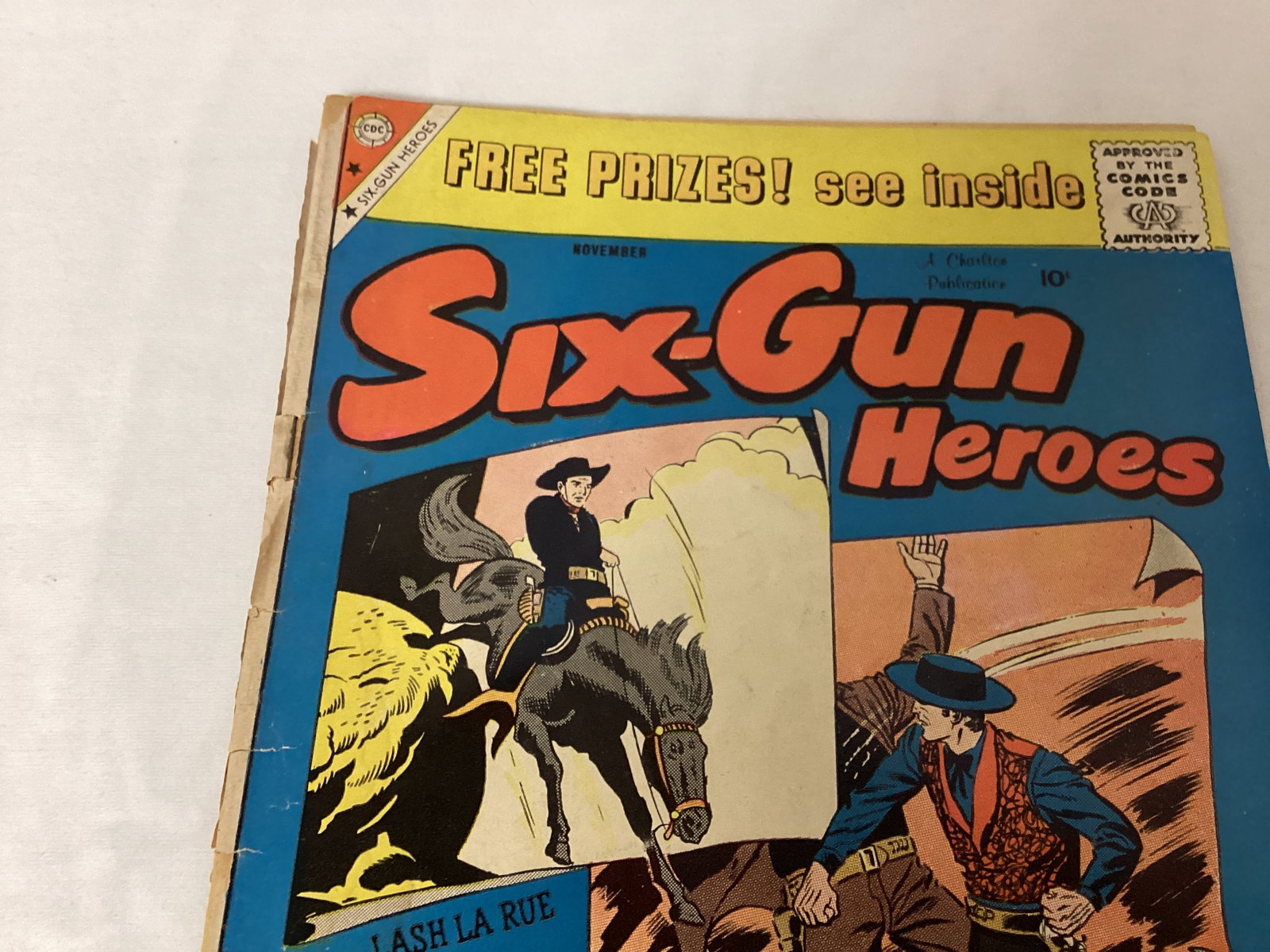 Six-Gun Heroes 54 Charlton Western Comic Book - 2