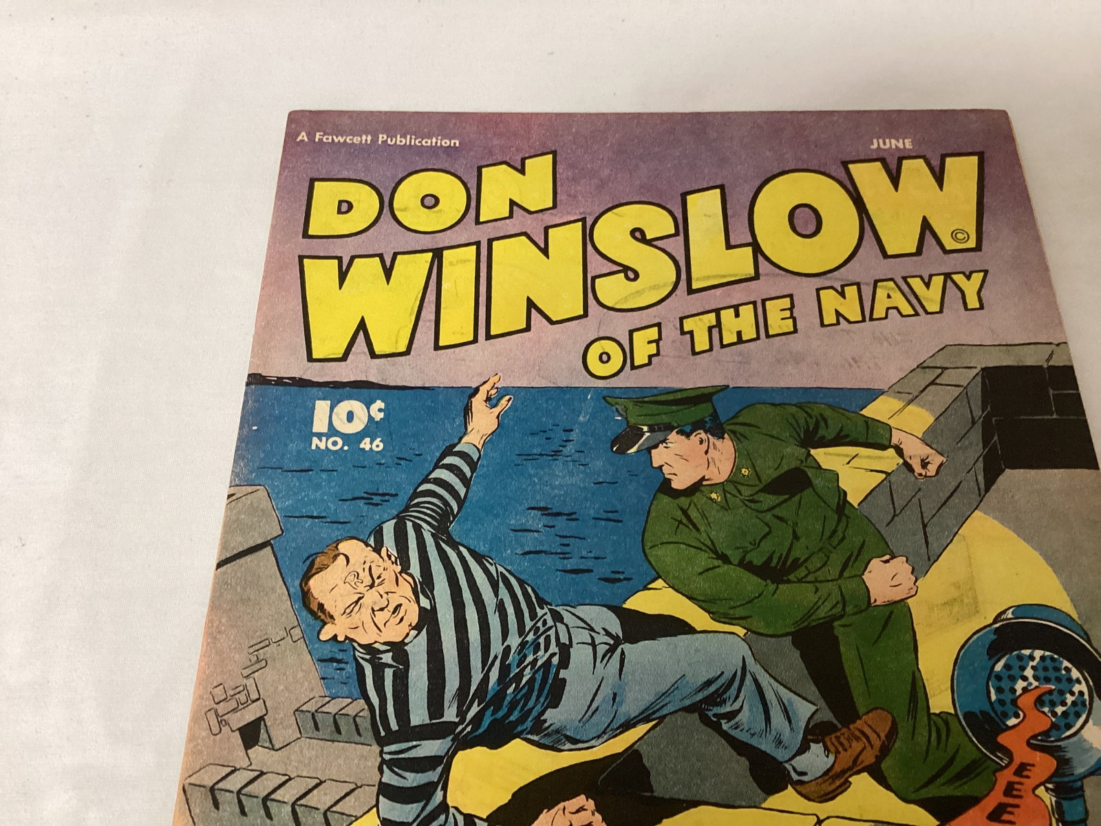 Don Winslow of the Navy 46 Fawcett Comic Book - 2