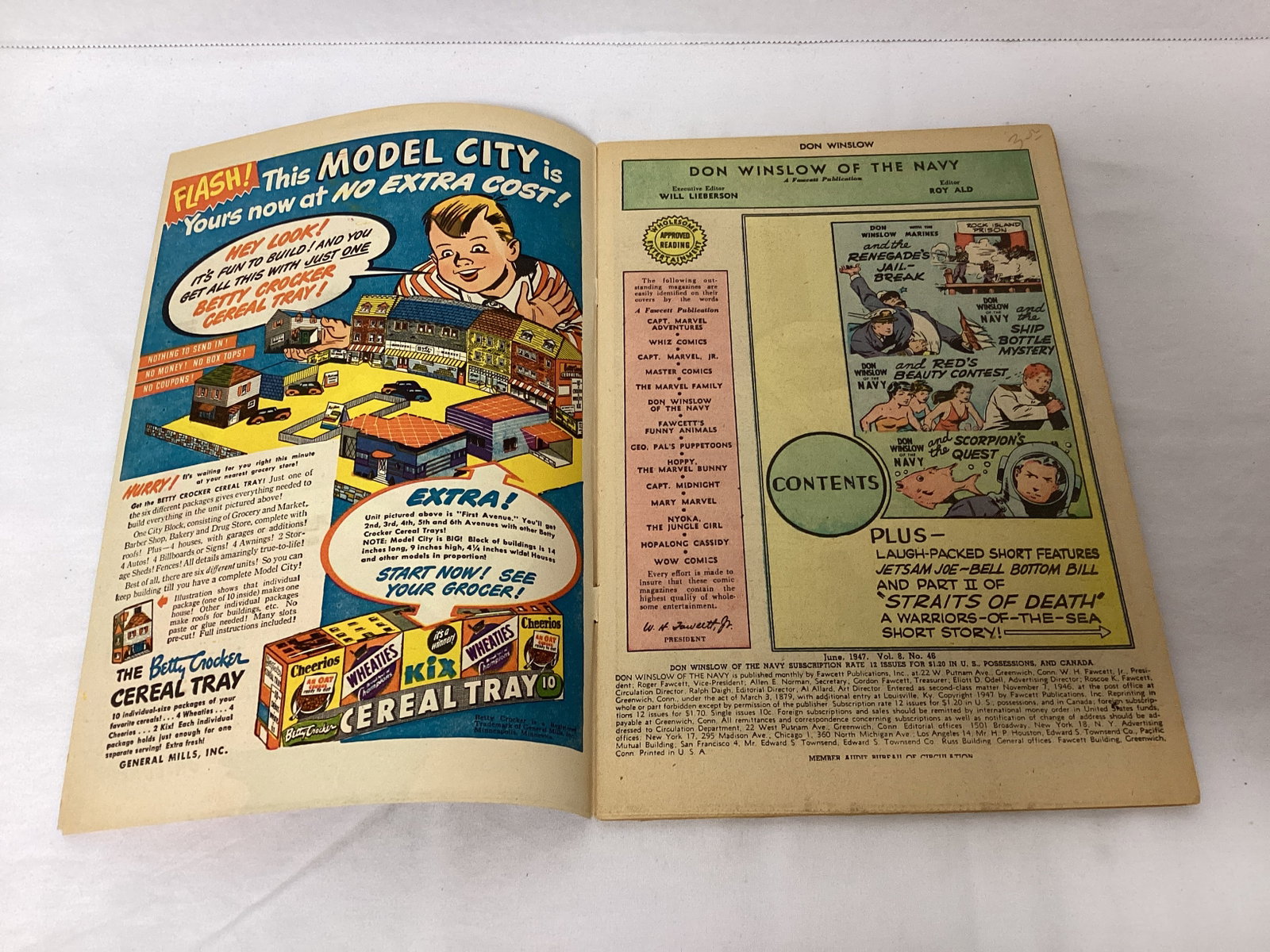 Don Winslow of the Navy 46 Fawcett Comic Book - 6