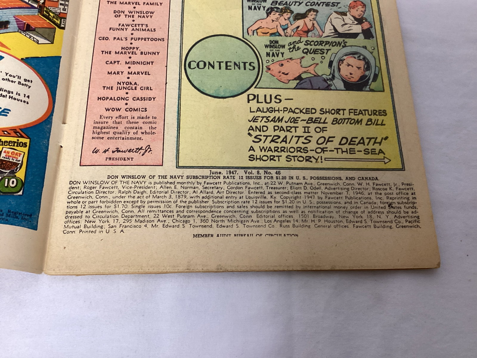 Don Winslow of the Navy 46 Fawcett Comic Book - 7