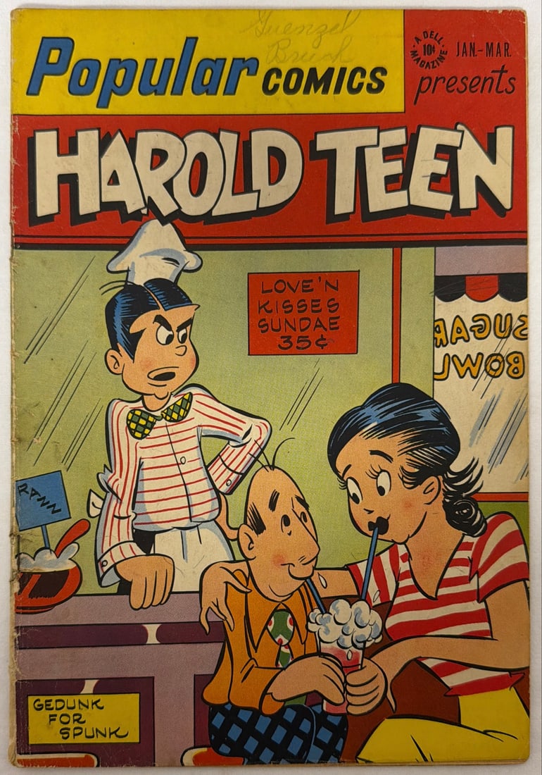 Popular Comics 143 Dell Comic Book: 1948, please preview and see all photos for condition