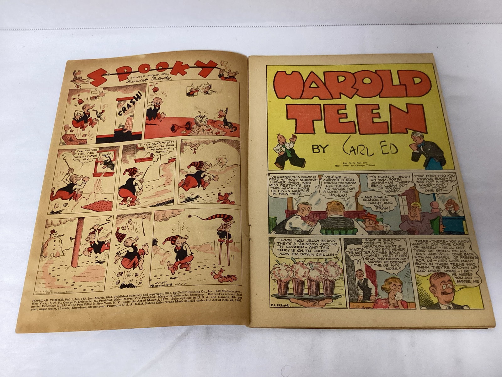 Popular Comics 143 Dell Comic Book - 6