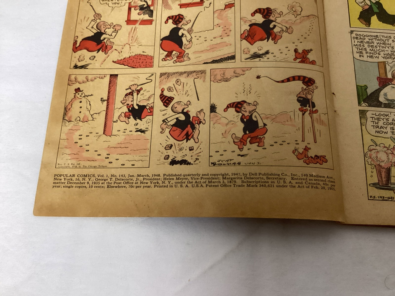 Popular Comics 143 Dell Comic Book - 7
