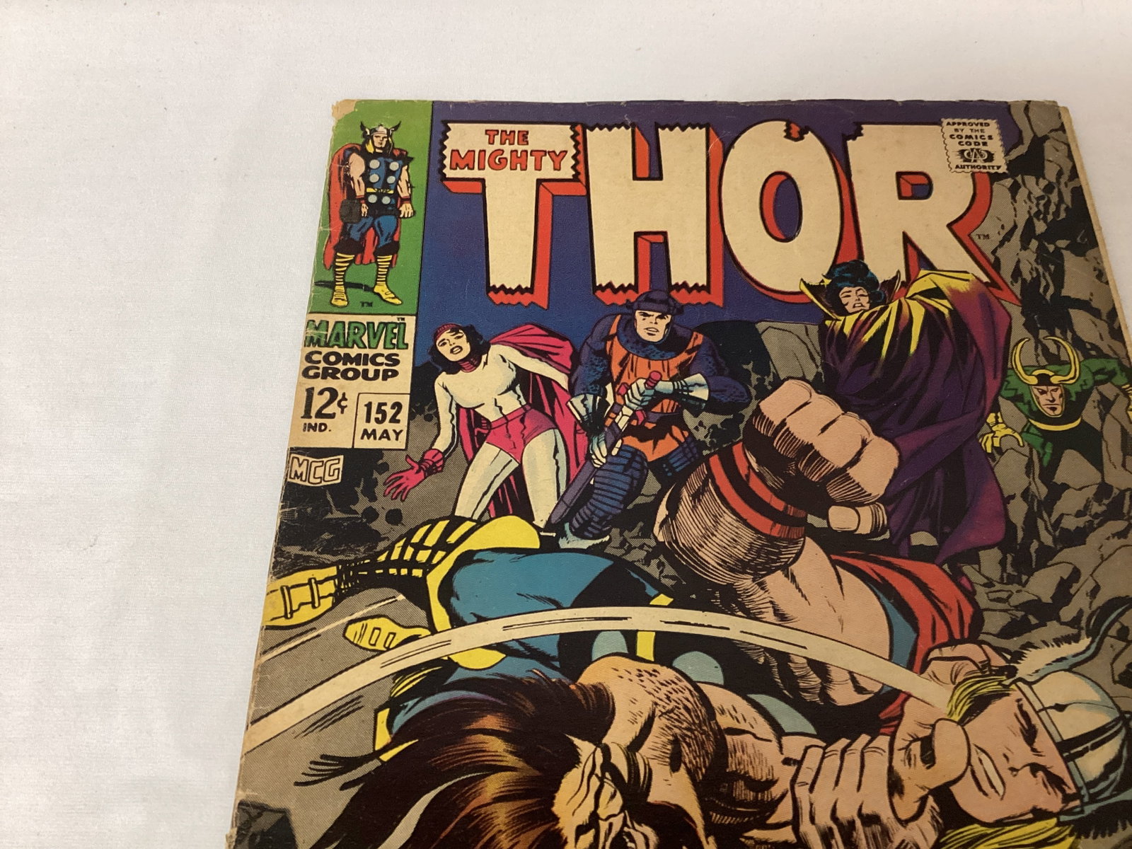The Mighty Thor 152 Marvel Comic Book - 2