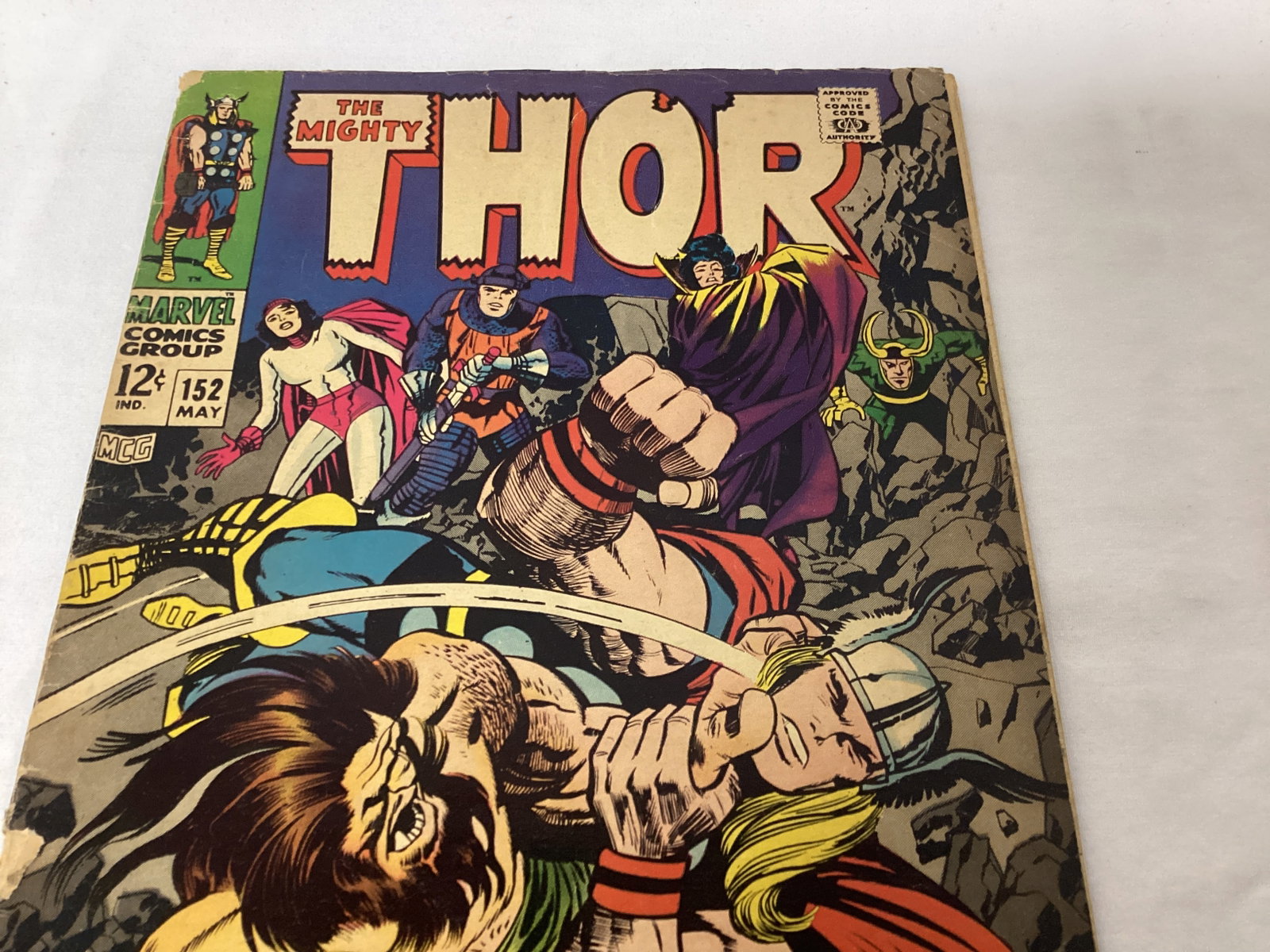 The Mighty Thor 152 Marvel Comic Book - 3