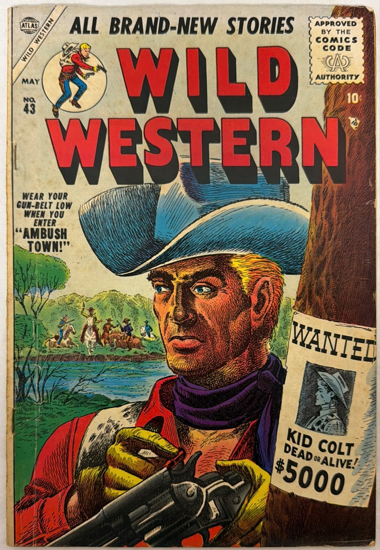 Wild Western 43 Atlas Comic Book (1 of 8)