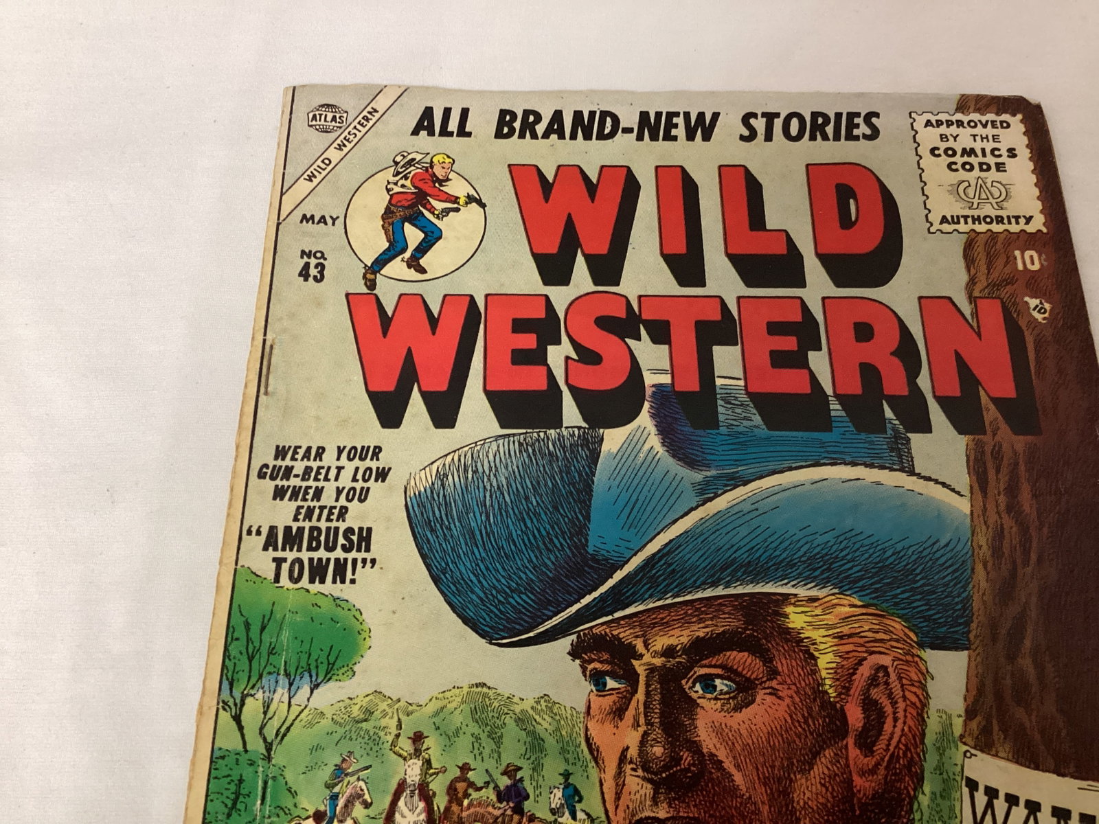 Wild Western 43 Atlas Comic Book - 2