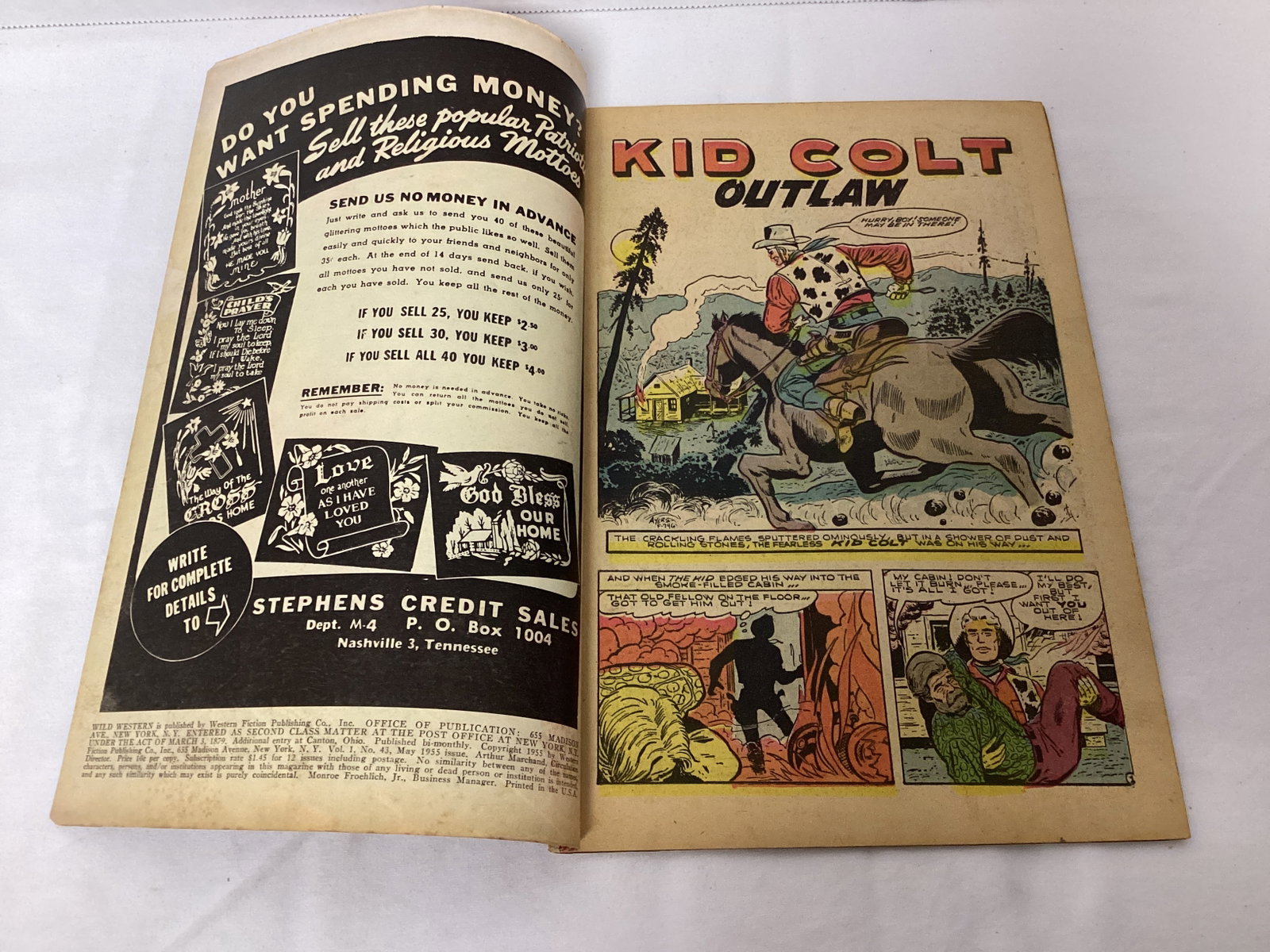 Wild Western 43 Atlas Comic Book - 6