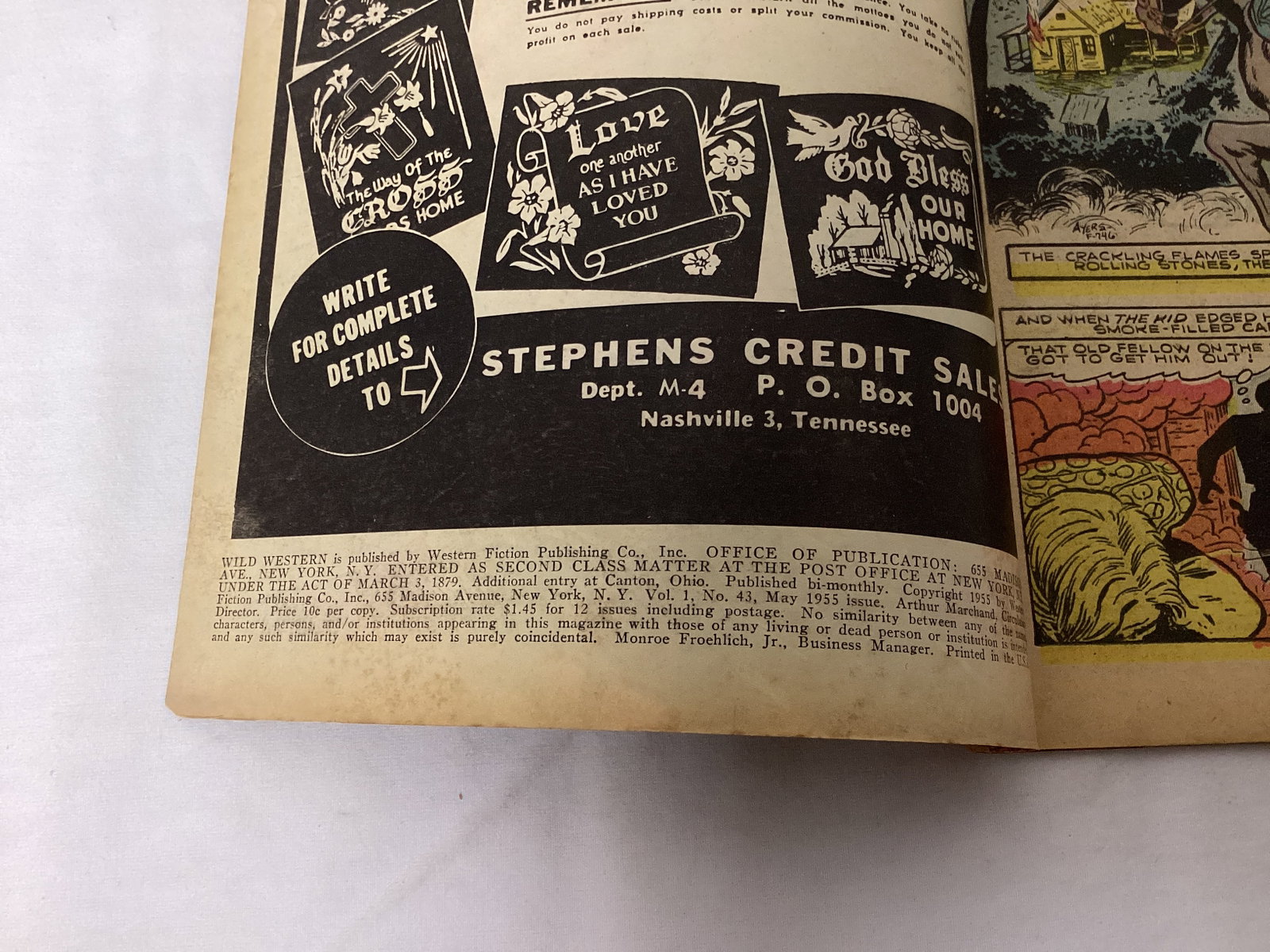 Wild Western 43 Atlas Comic Book - 7