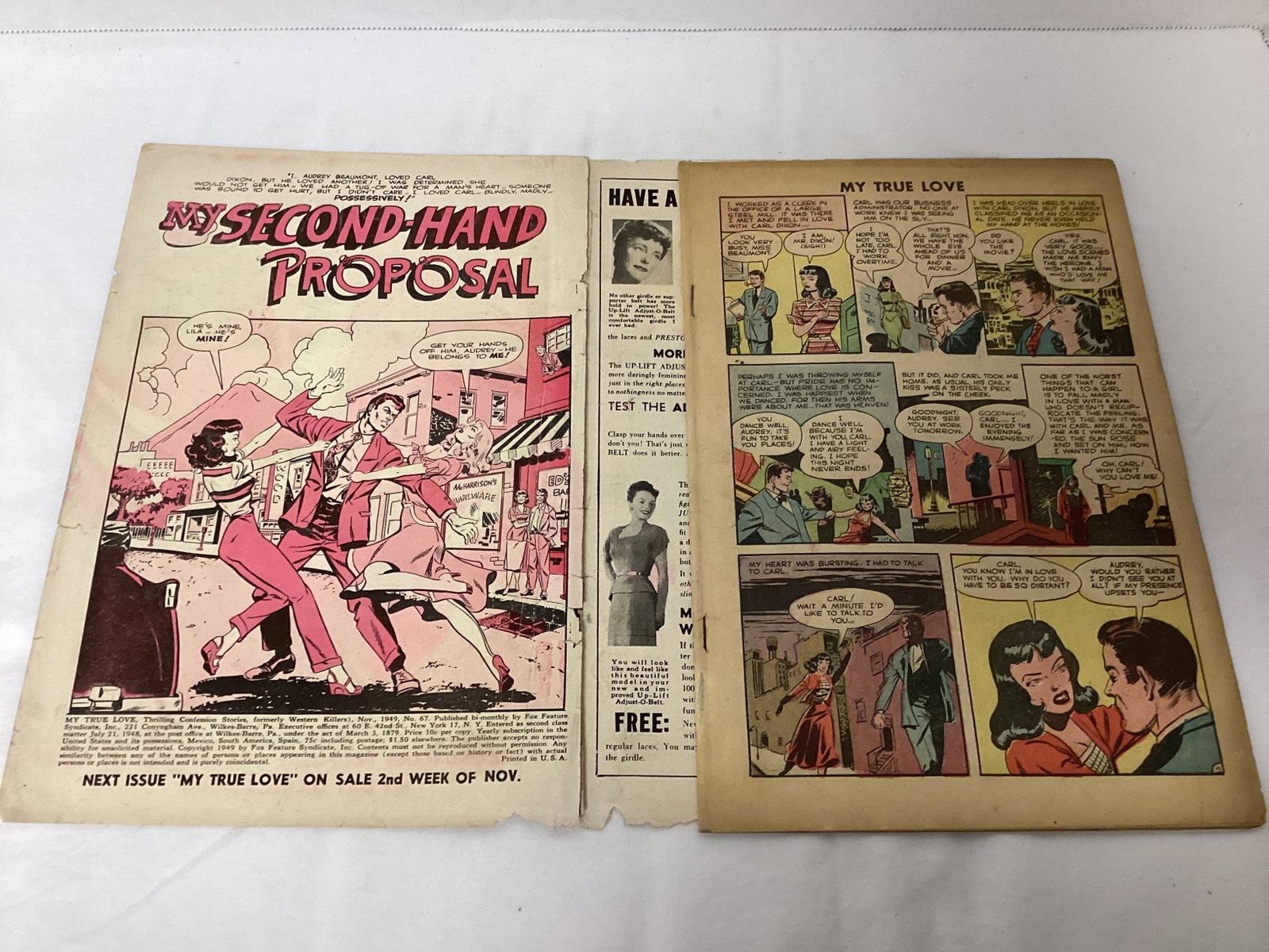 My True Love 67 Fox Comic Book - 6