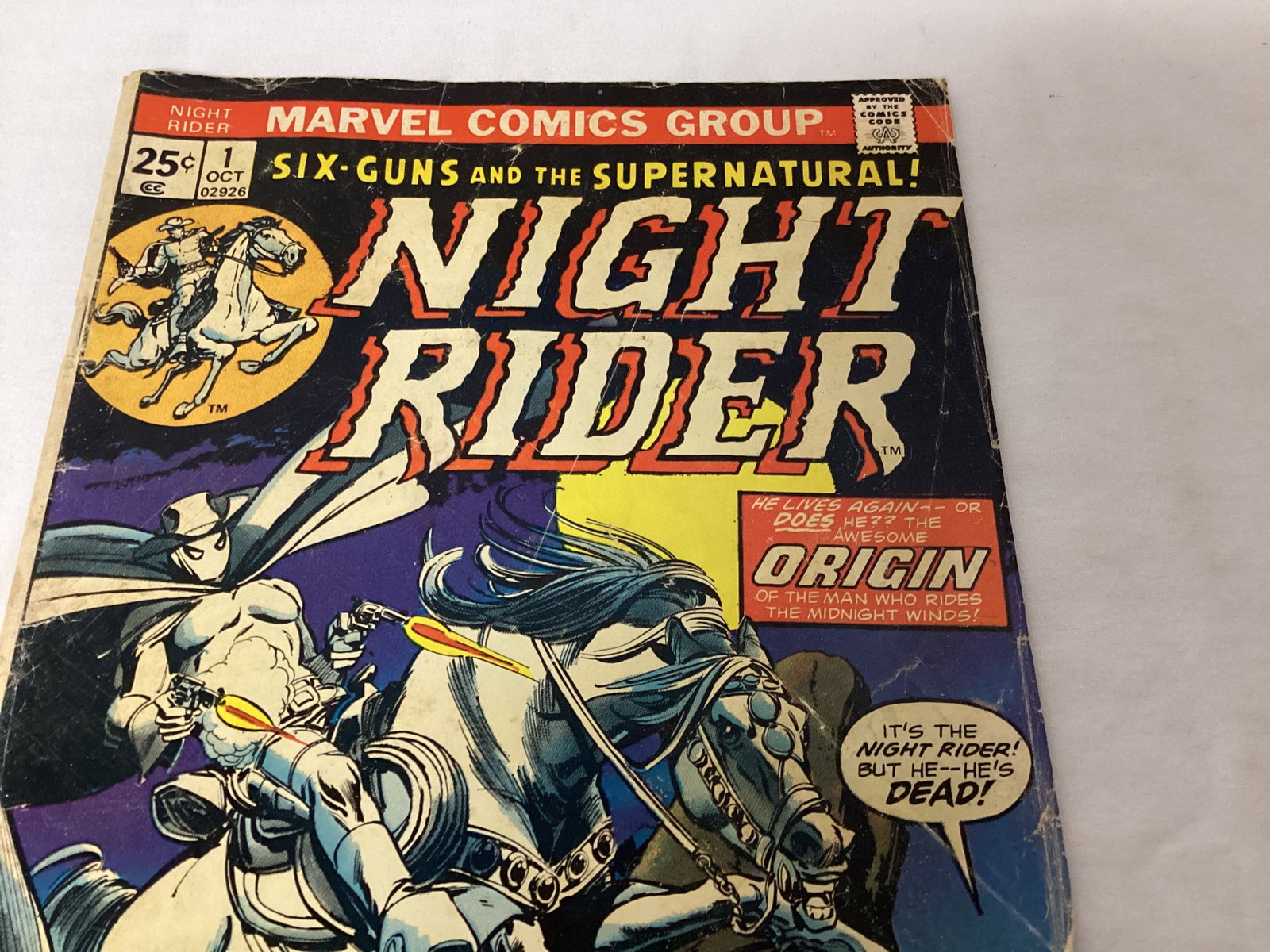 Night Rider 1 Marvel Comic Book - 3