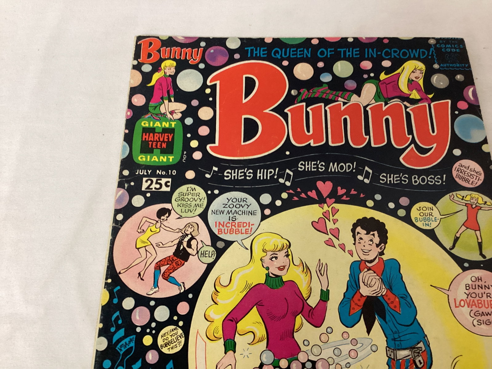 Bunny 10 Harvey Comic Book - 2