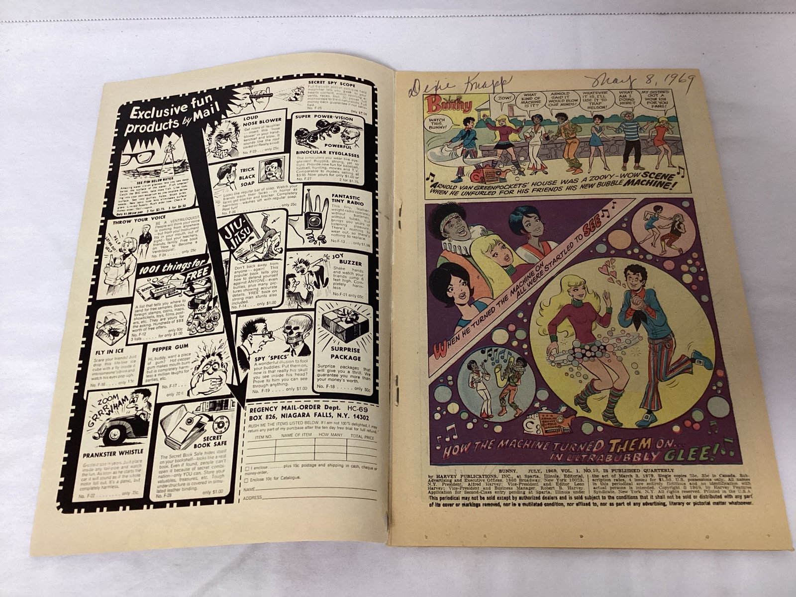 Bunny 10 Harvey Comic Book - 6