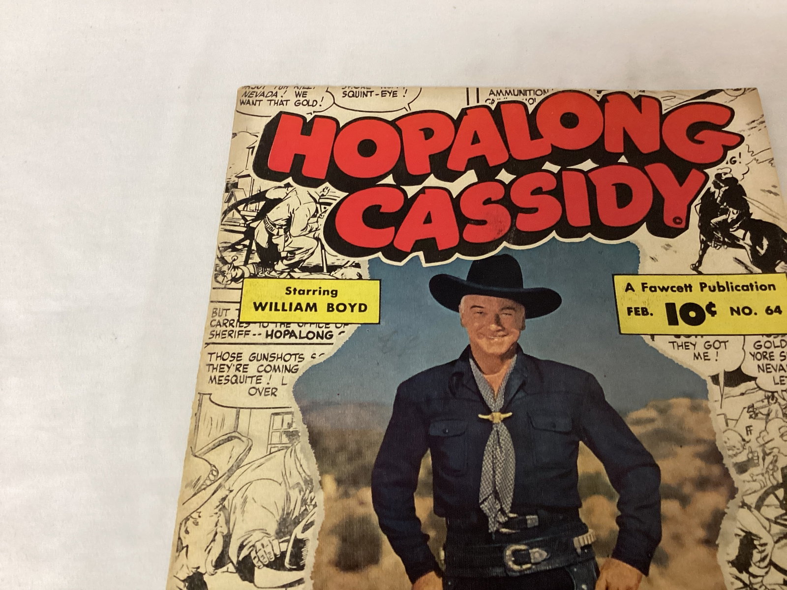 Hopalong Cassidy 64 Fawcett Comic Book - 2