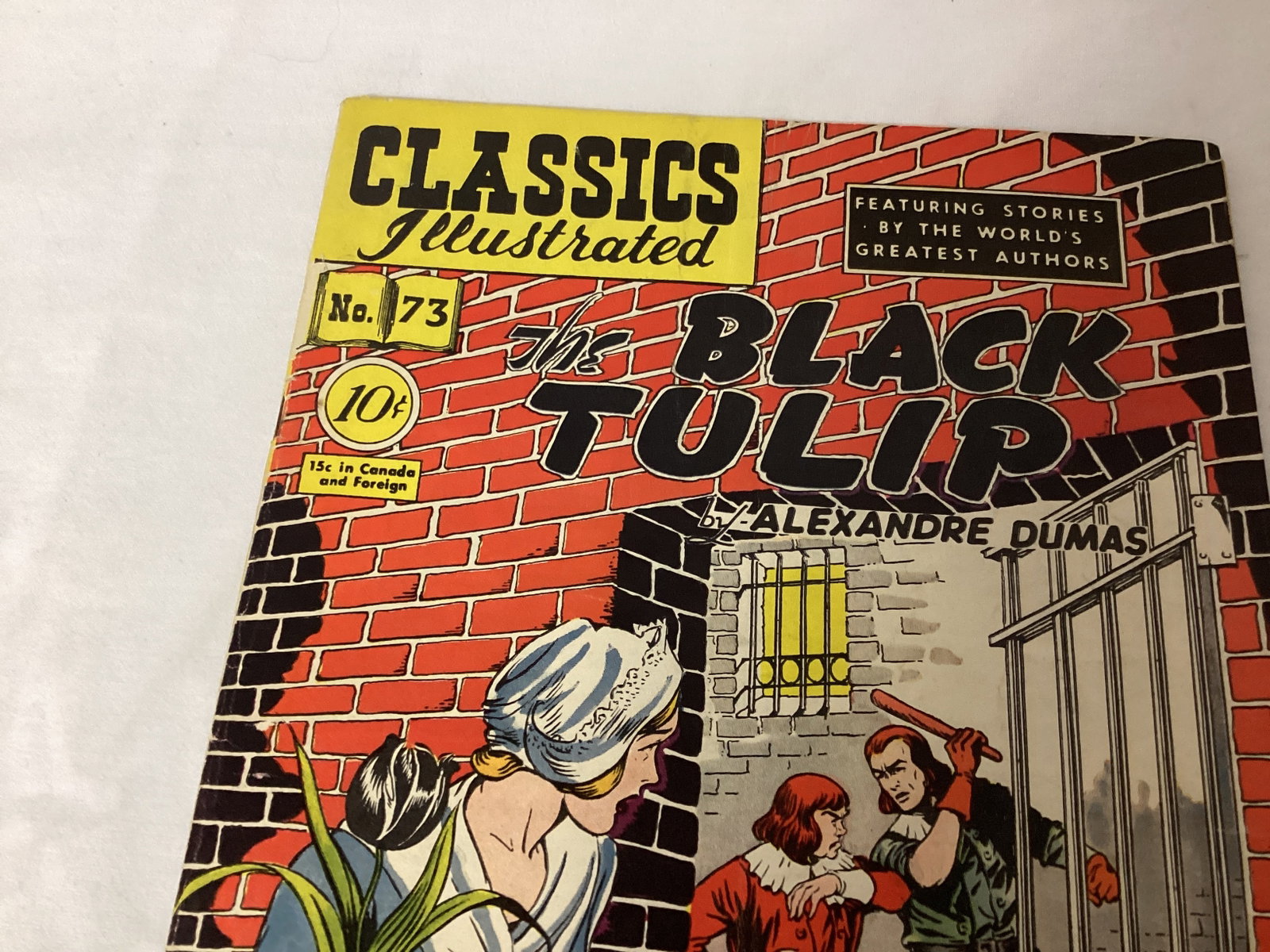 Classics Illustrated 73 The Black Tulip Comic Book - 2