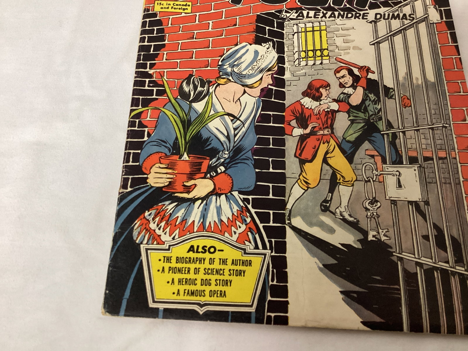 Classics Illustrated 73 The Black Tulip Comic Book - 4