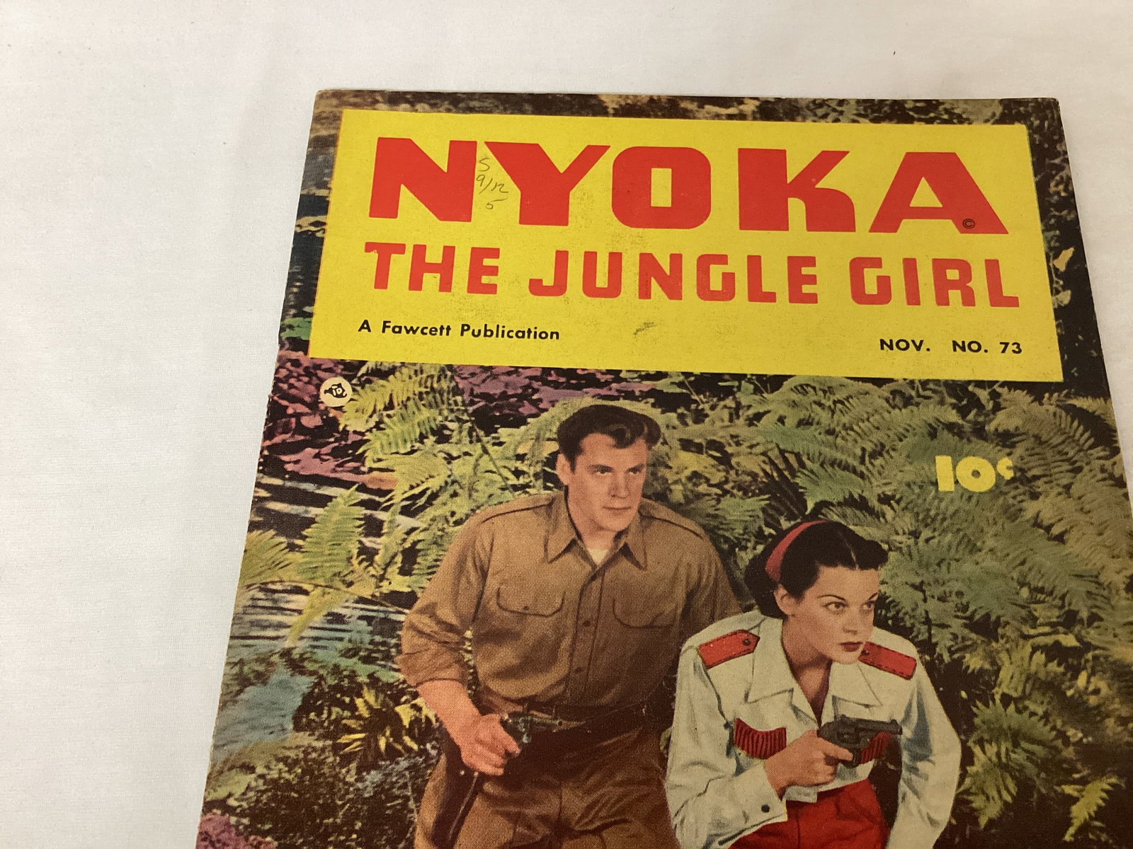 Nyoka the Jungle Girl 73 Fawcett Comic Book - 2