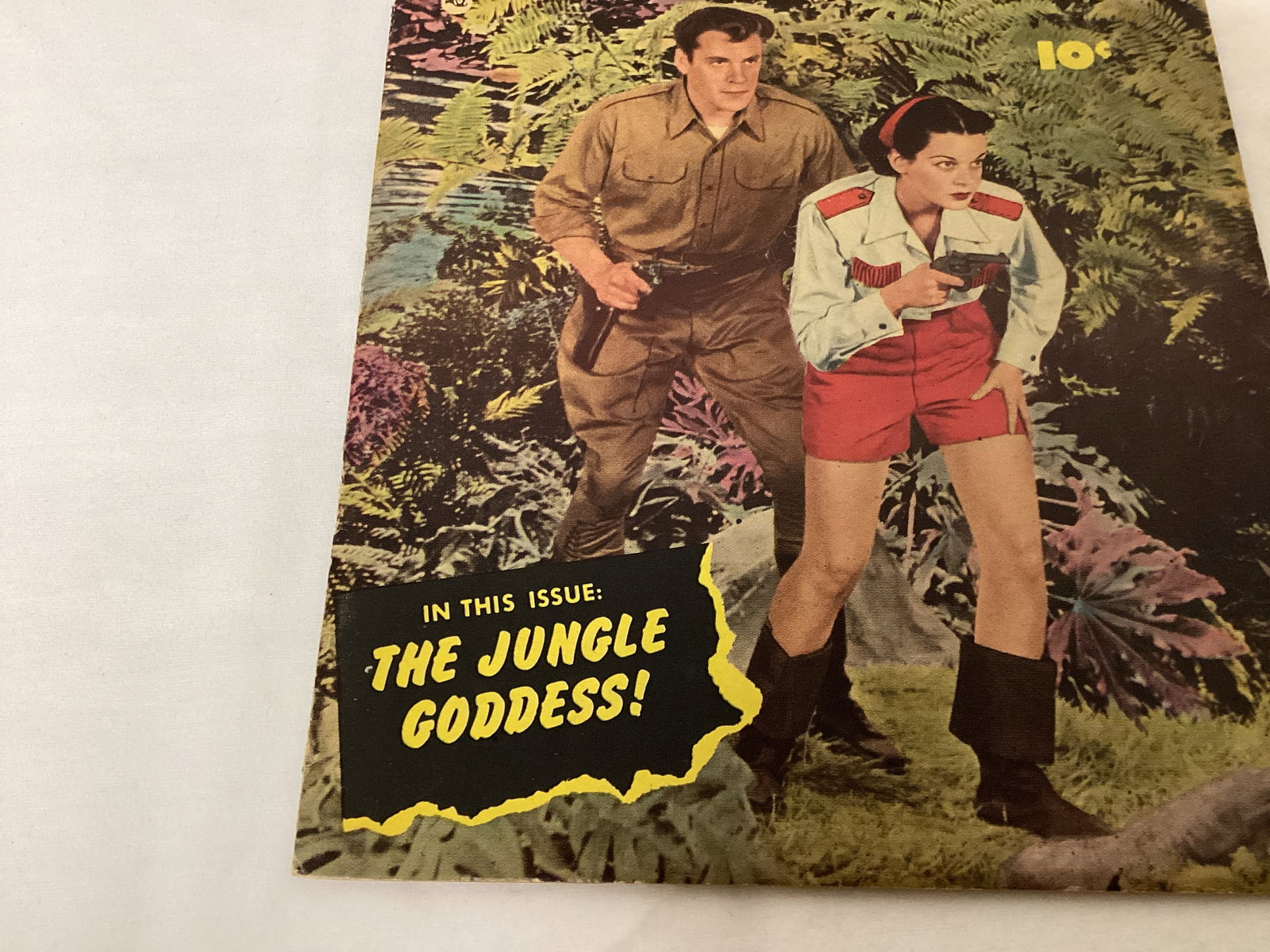 Nyoka the Jungle Girl 73 Fawcett Comic Book - 4
