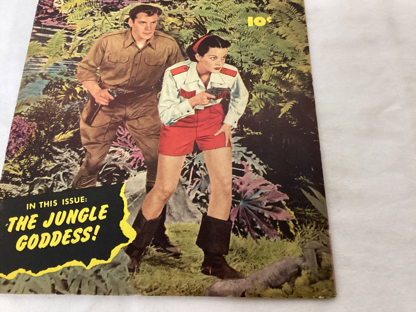 Nyoka the Jungle Girl 73 Fawcett Comic Book - 5