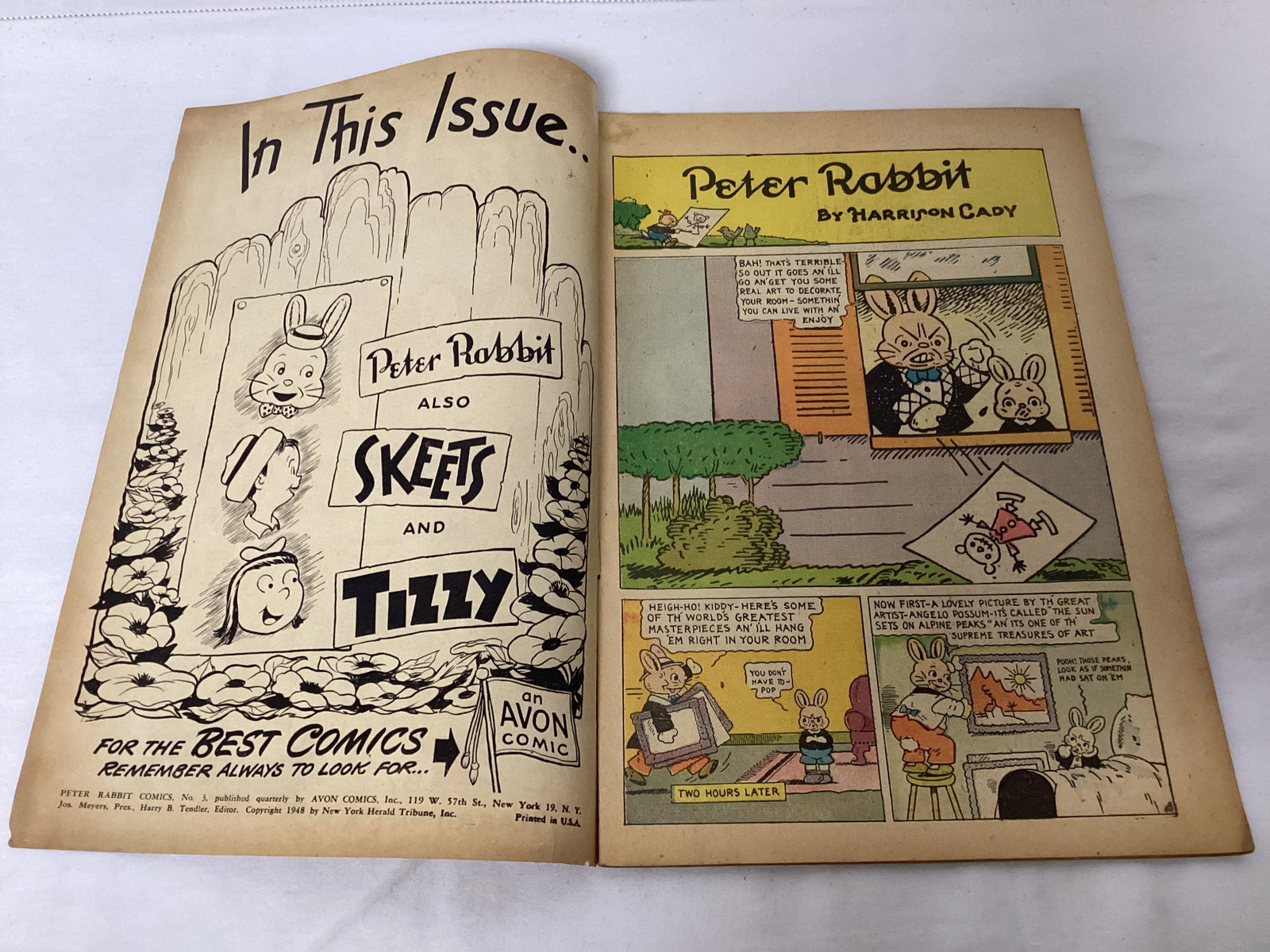 Peter Rabbit Comics 3 Avon Comic Book - 6