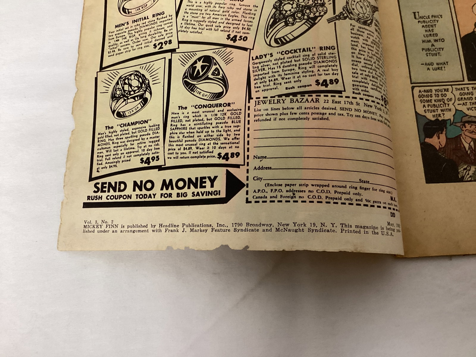 Mickey Finn 2 Prize Group Comic Book - 7