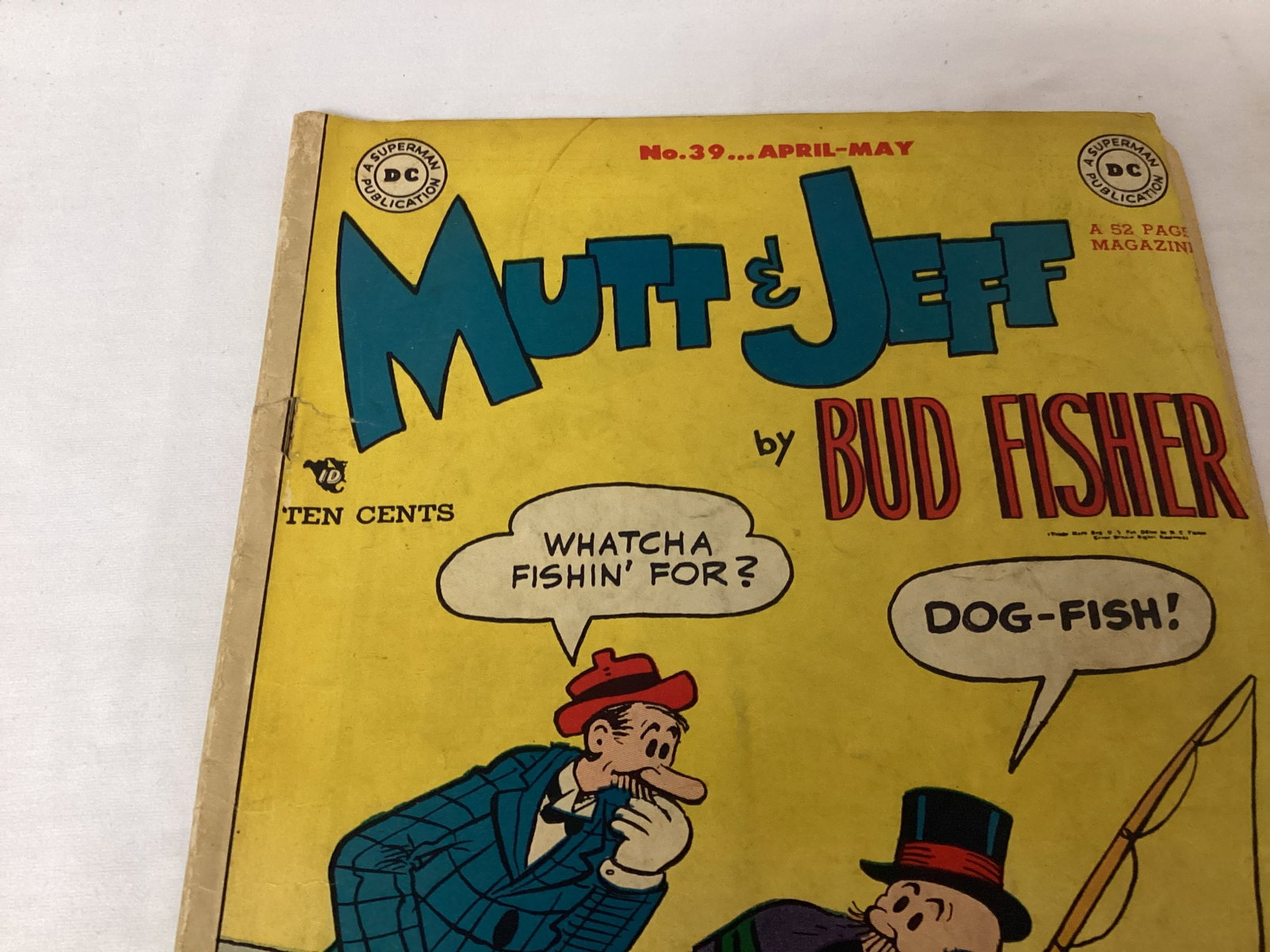 Mutt and Jeff 39 DC Comic Book - 2