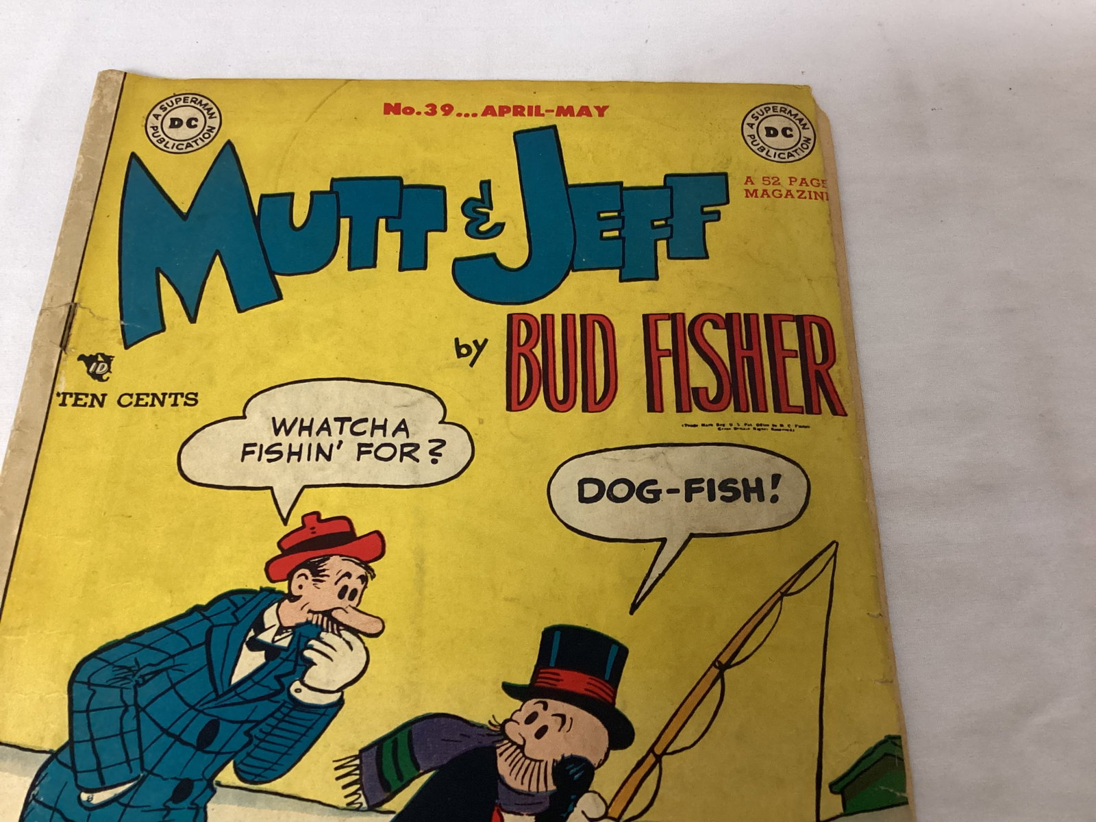 Mutt and Jeff 39 DC Comic Book - 3