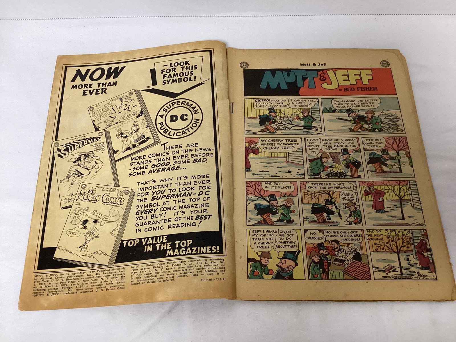 Mutt and Jeff 39 DC Comic Book - 6