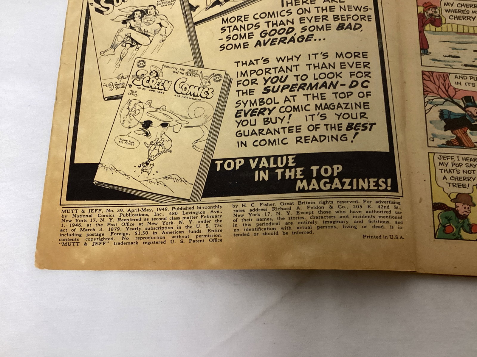Mutt and Jeff 39 DC Comic Book - 7
