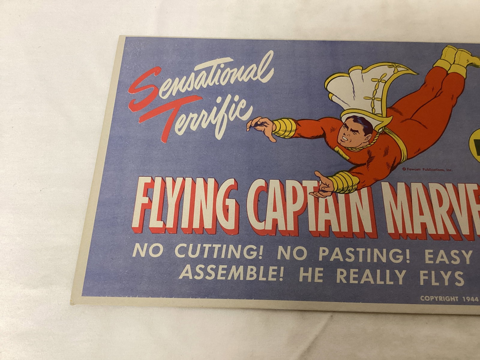 Fawcett Flying Captain Marvel Toy - 2