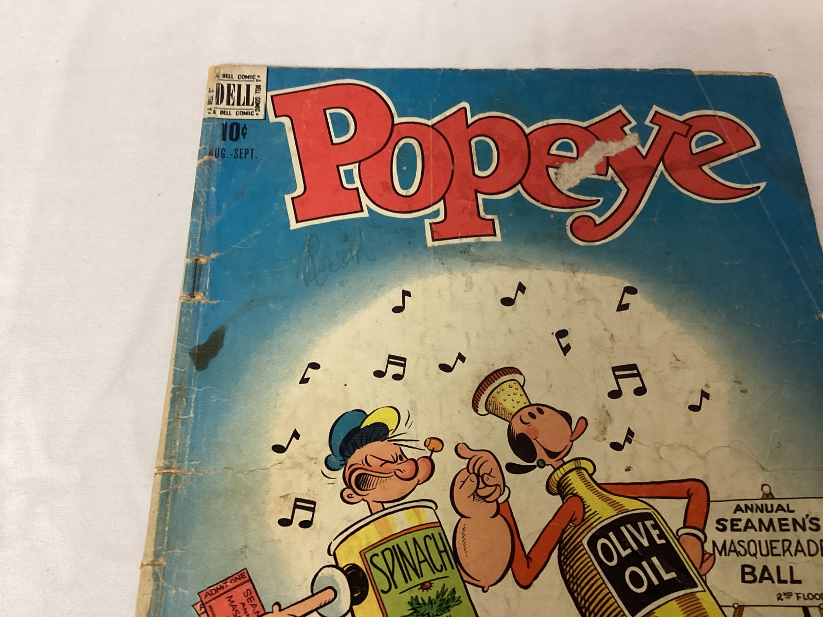 Popeye 8 Dell Comic Book - 2