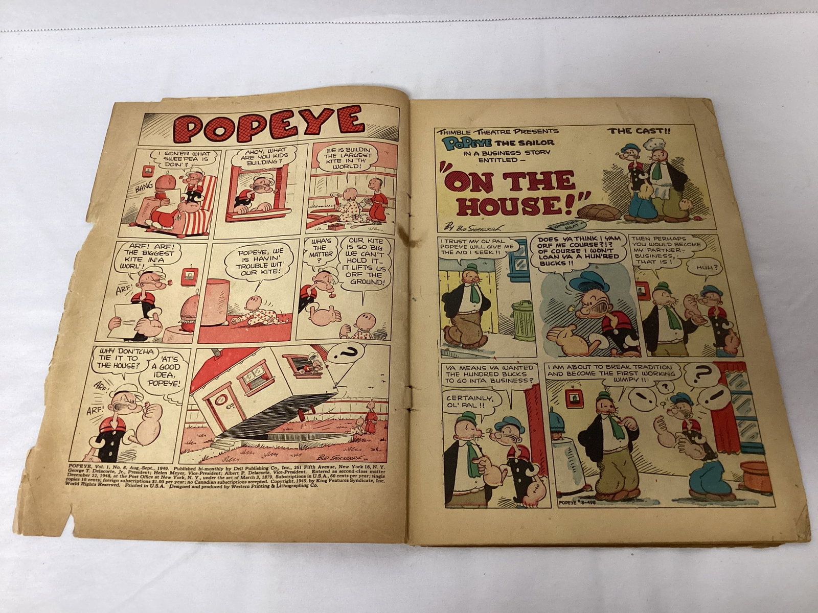 Popeye 8 Dell Comic Book - 6