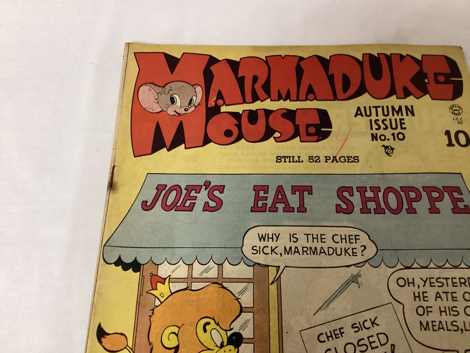 Marmaduke Mouse 10 Quality Comic Book - 2