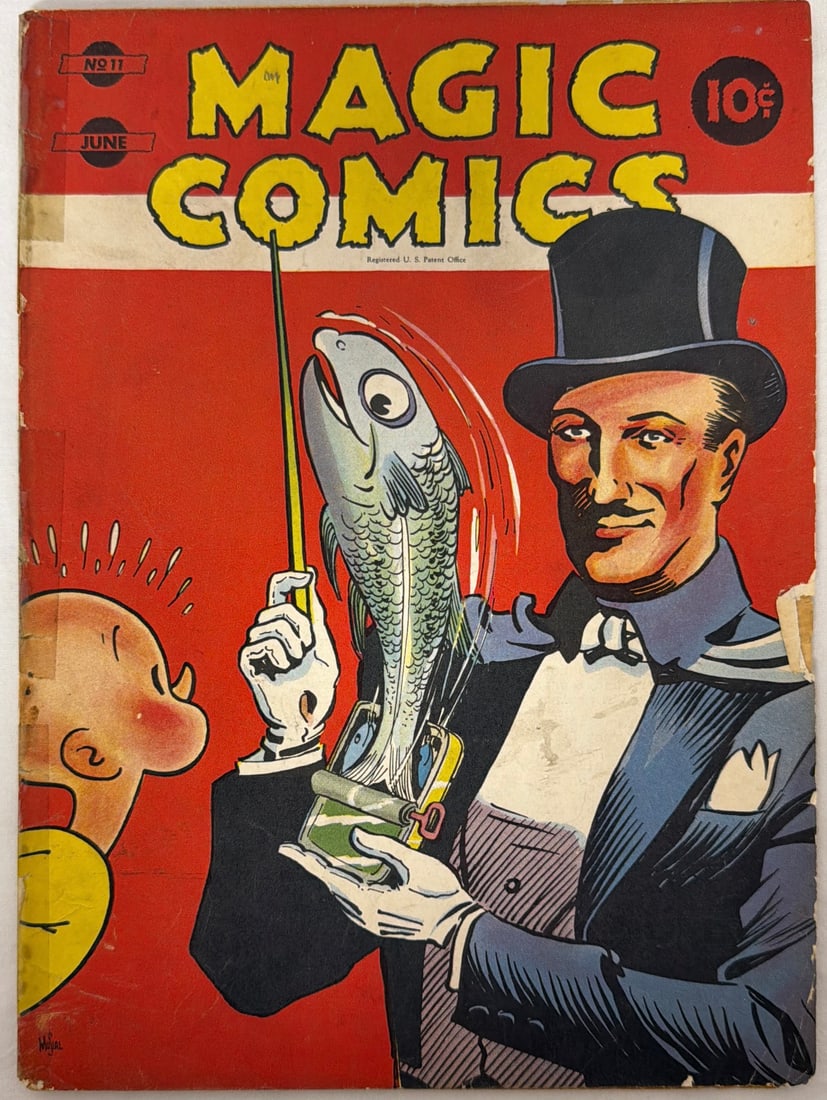 Magic Comics 11 King Comic Book: 1940, tape, please preview and see all photos for condition