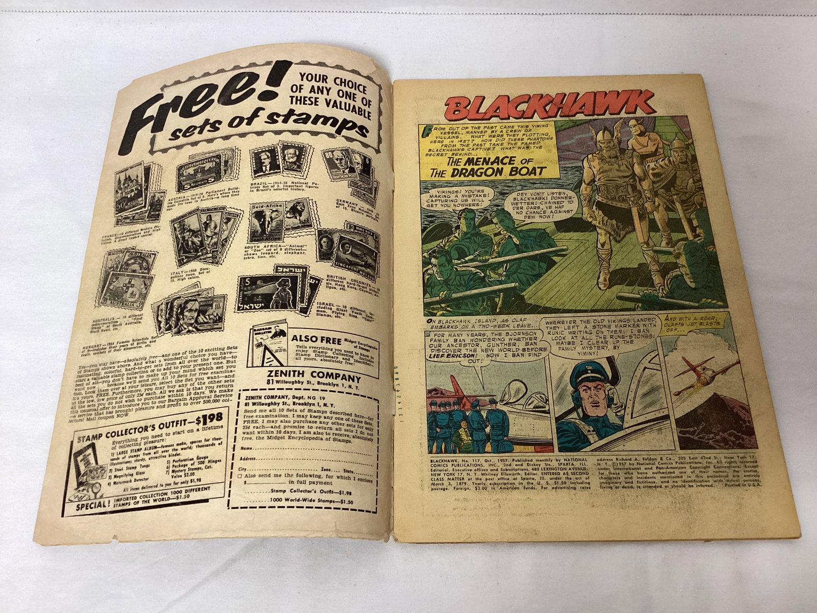 Blackhawk 117 DC Comic Book - 6