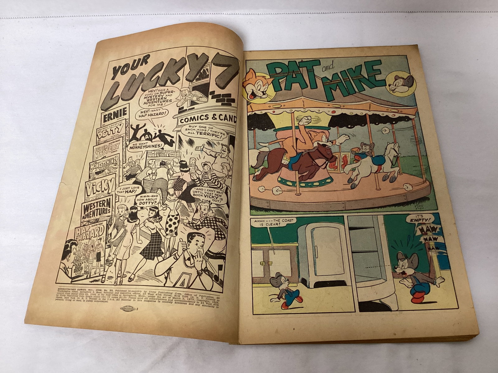 Monkeyshines Comics 23 Comic Book - 6