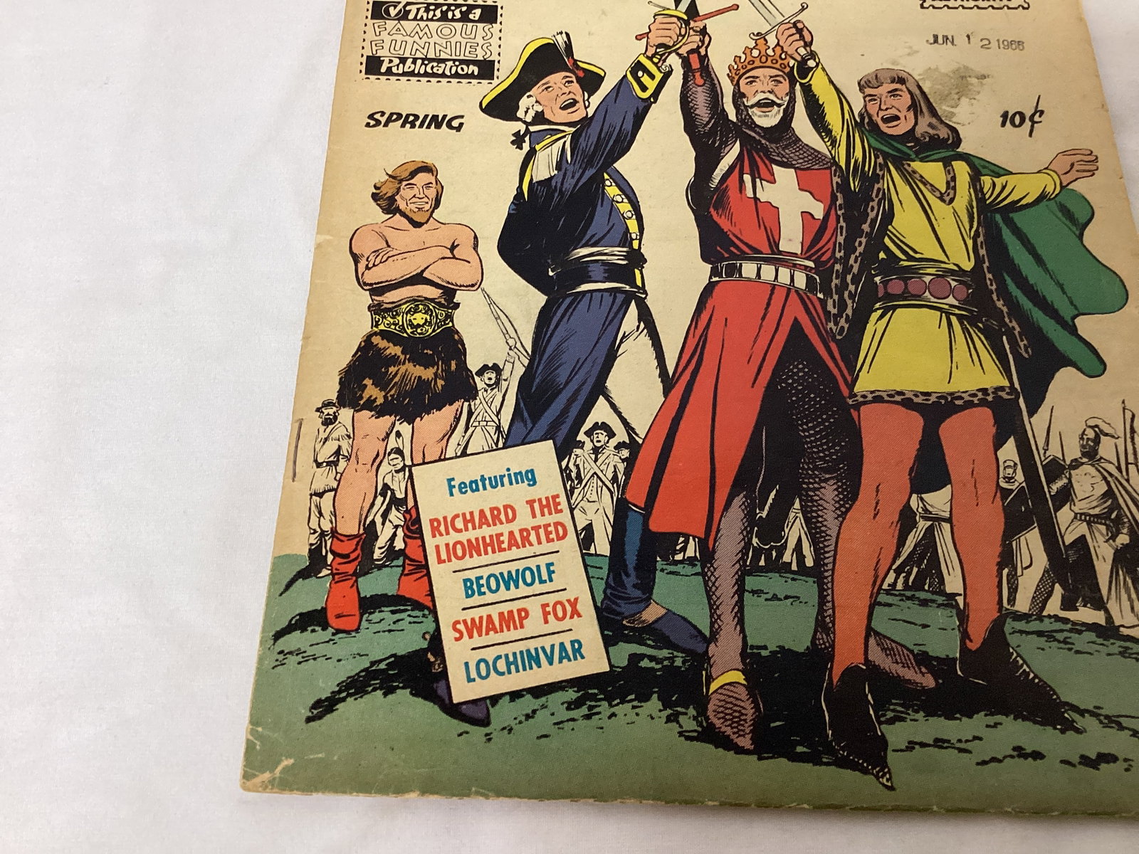 Conquest 1 Famous Funnies Comic Book - 4