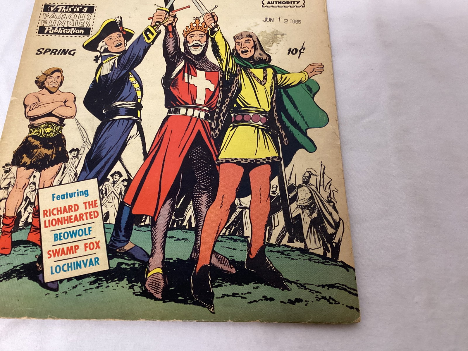 Conquest 1 Famous Funnies Comic Book - 5