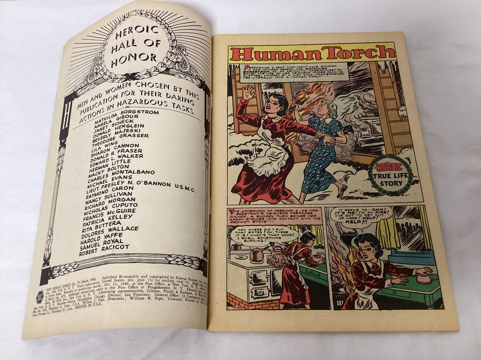 New Heroic Comics 59 Famous Funnies Comic Book - 6