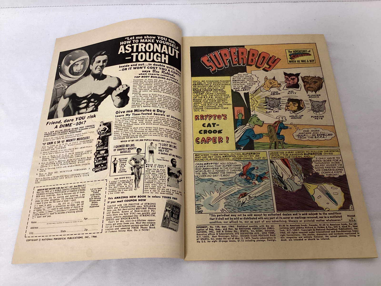 Superboy 132 Dc Comic Book - 6