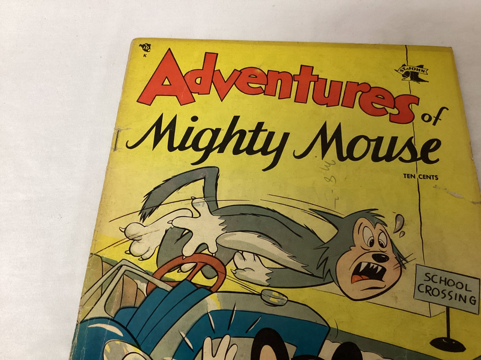 Adventures of Mighty Mouse 14 St. Johns Comic Book - 2