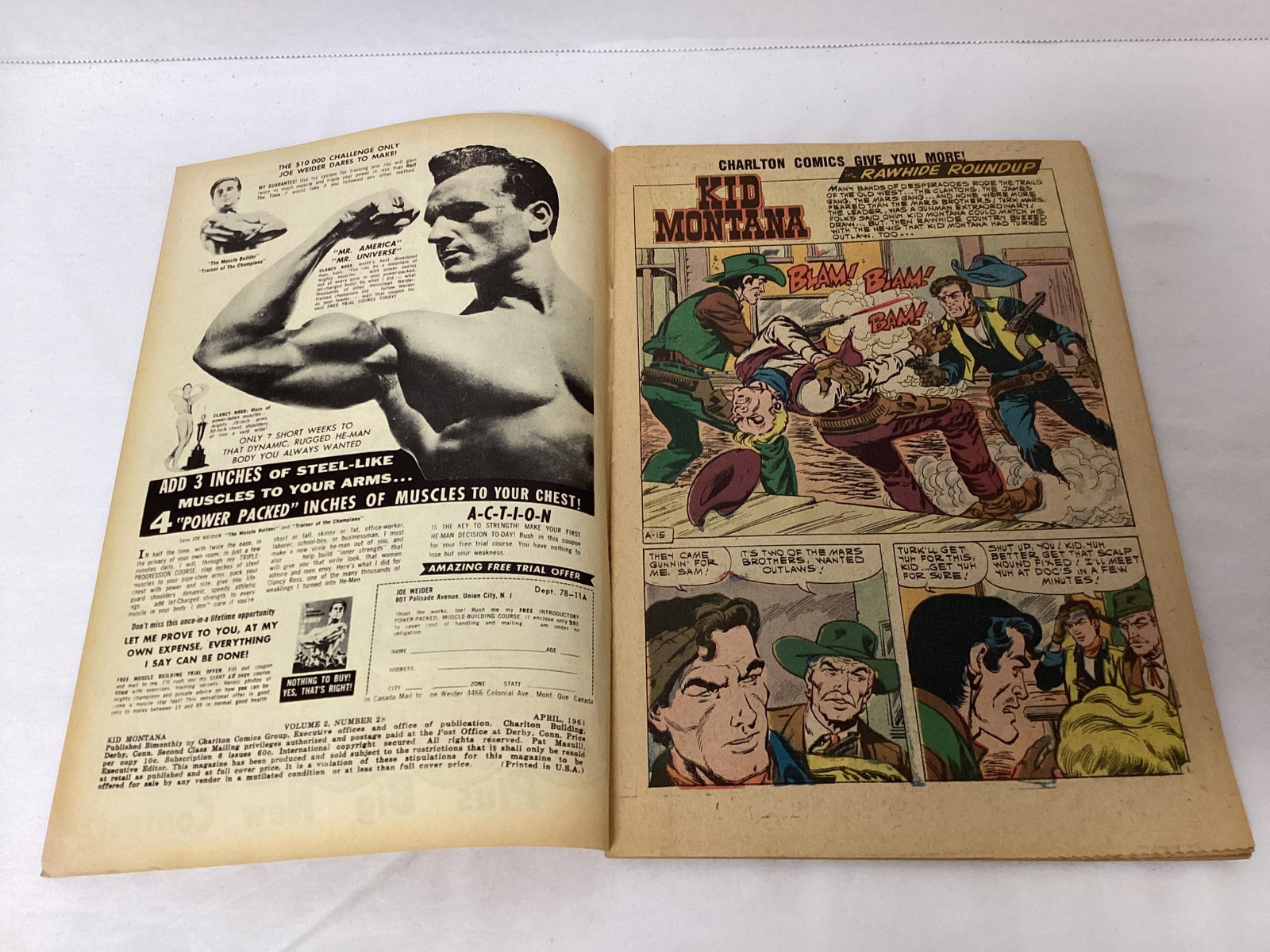 Kid Montana 28 Charlton Comic Book - 6