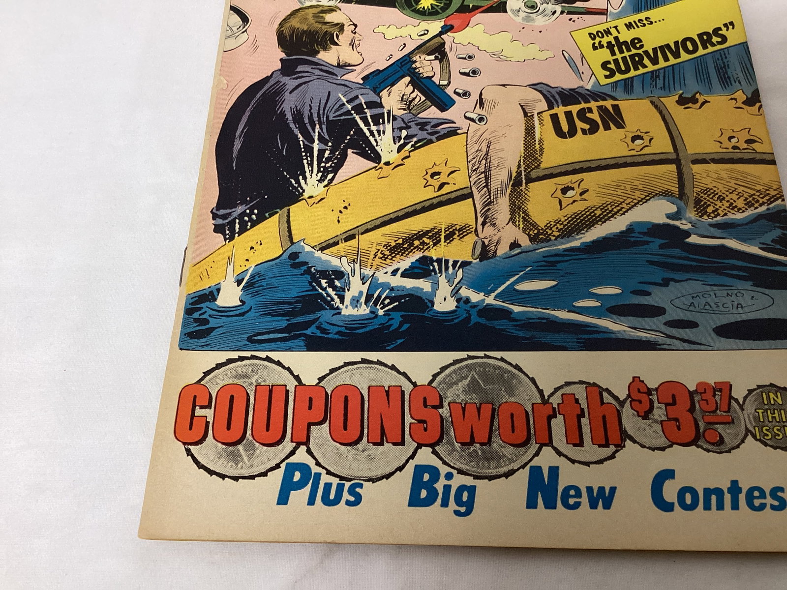 War at Sea 41 Charlton Comic Book - 4