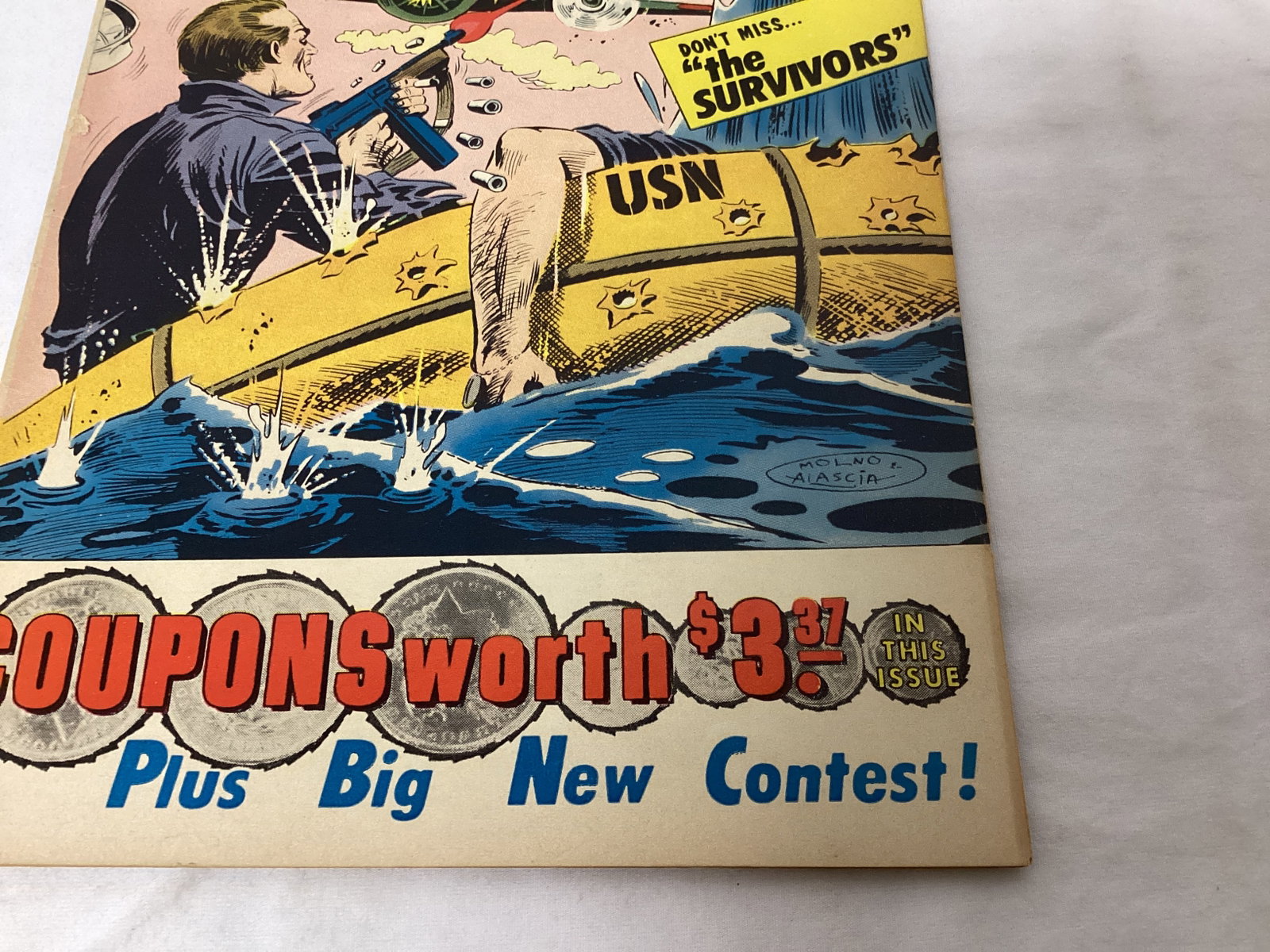 War at Sea 41 Charlton Comic Book - 5