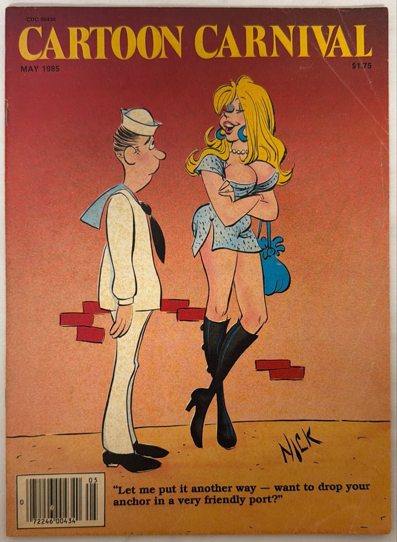 Cartoon Carnival 115 Comic Magazine: 1985, please preview and see all photos for condition