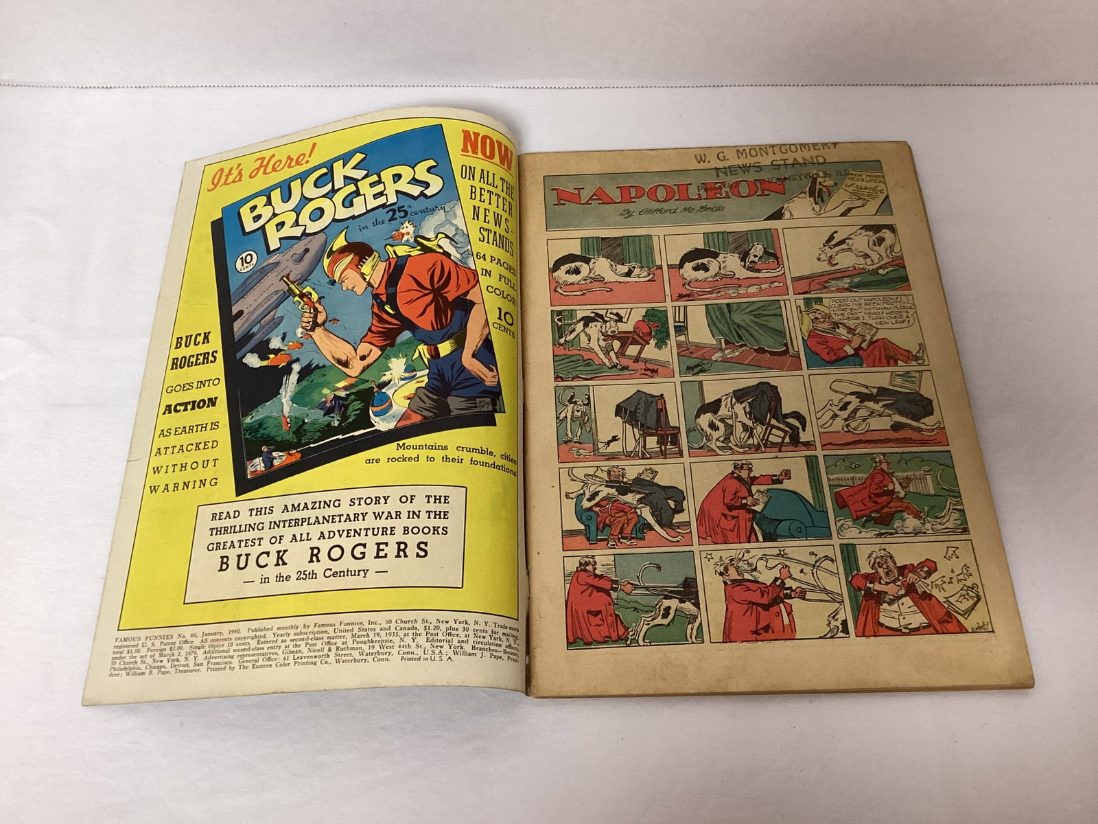 Famous Funnies 66 Comic Book - 6